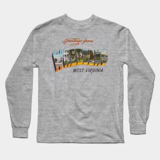 Greetings from Wheeling West Virginia Long Sleeve T-Shirt